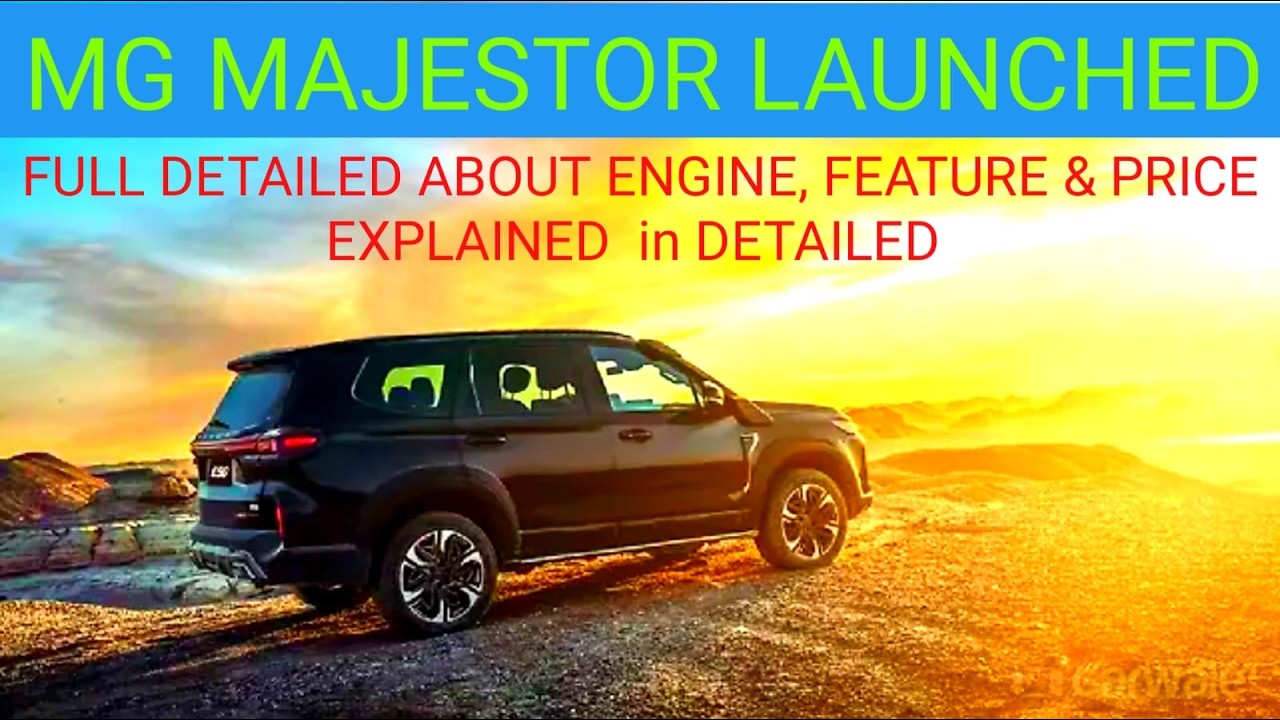 MG Majestor 2026 Launched in India 🔥 Price, Features & Full Specs Explained! #MGmajestor
