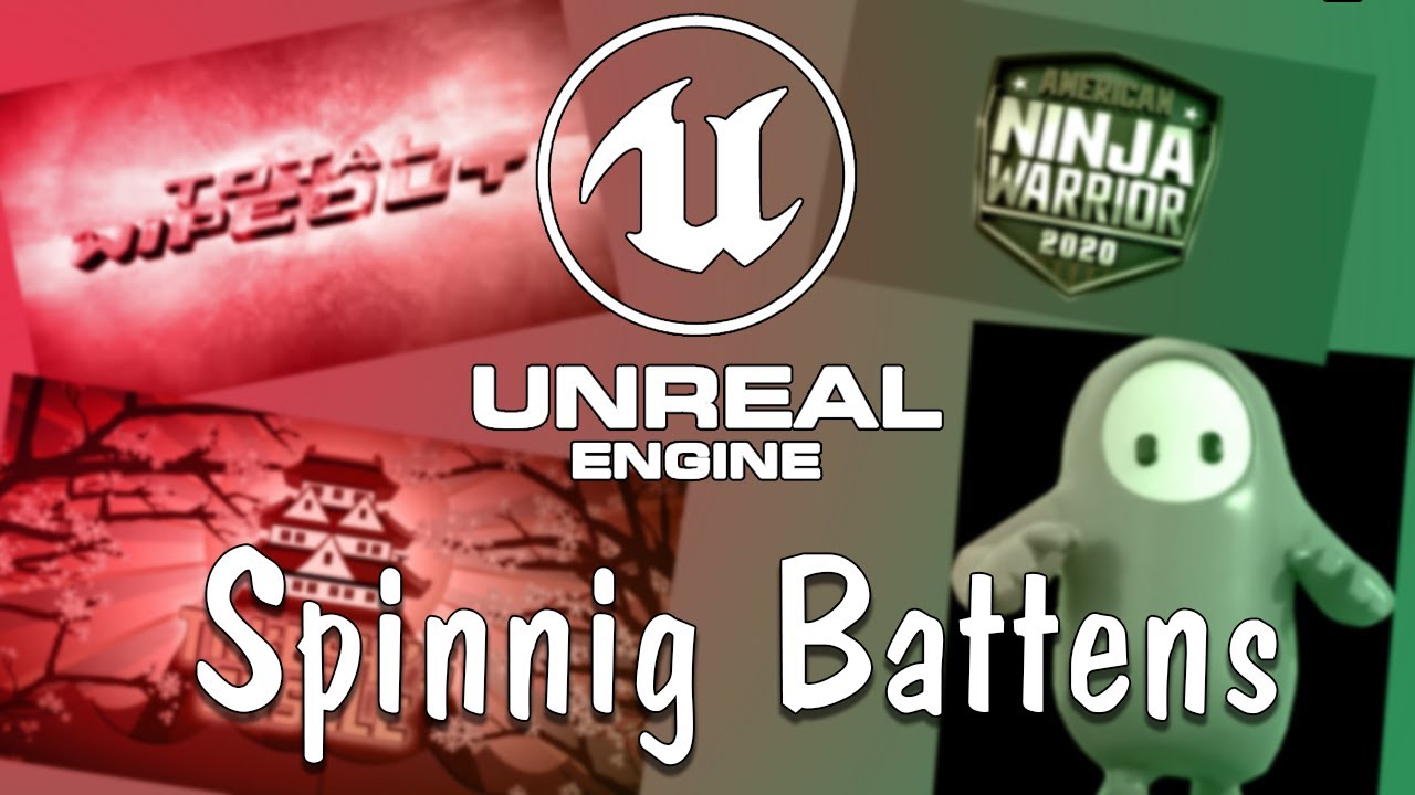 Spinning battens Unreal tutorial