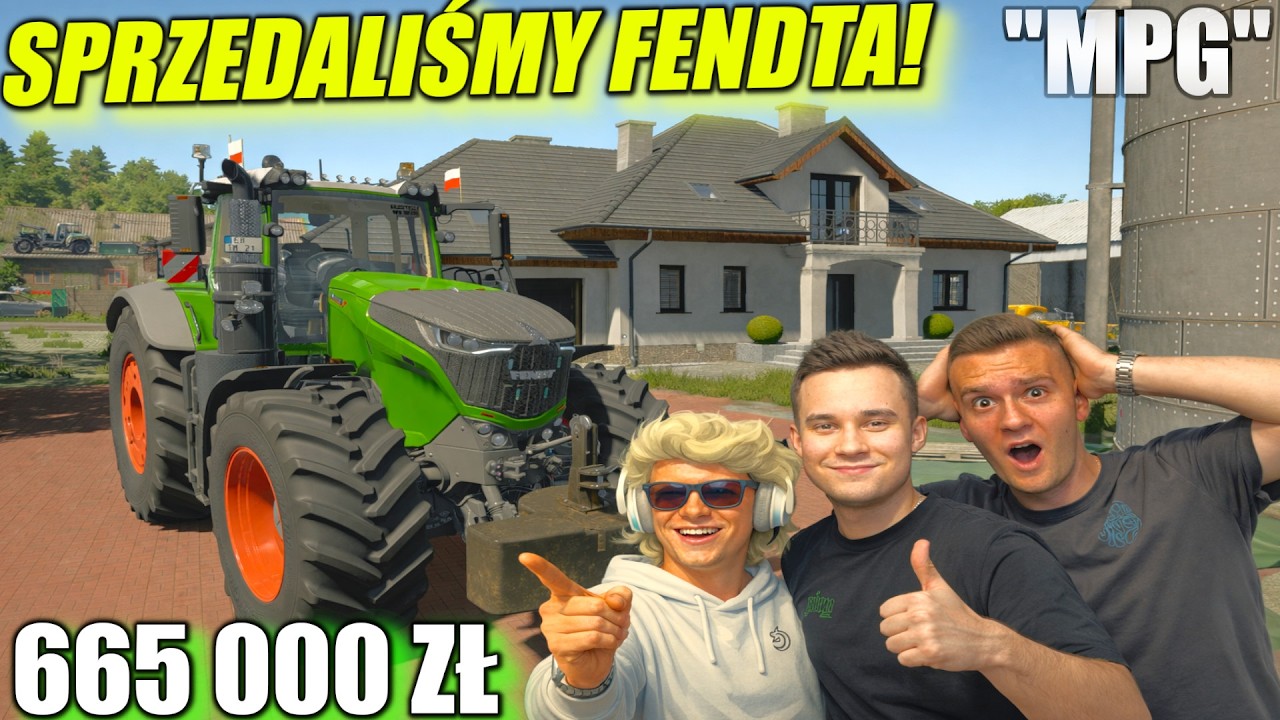 🤩SPRZEDALIŚMY FENDTA za 665 000 ZŁ!😰 ŻNIWA na 3 KOMBAJNY na DUŻYM POLU!😱 #MPG [#583] FS22 w/ Koliz