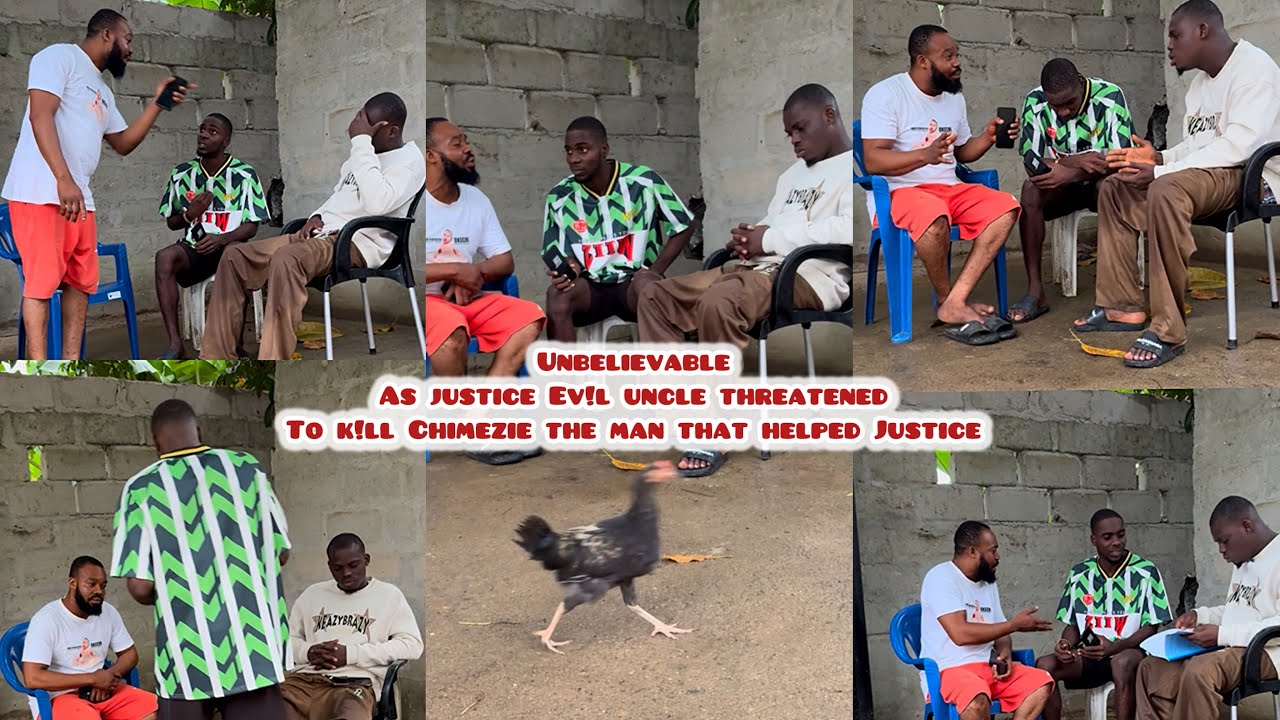 A MUST WATCH: justice Ev!l uncle threatened To k!ll Chimezie the man that helped Justice survive 