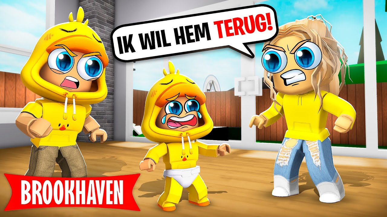 BABY Dennus ONTMOET Zijn MOEDER In Brookhaven! (Roblox)