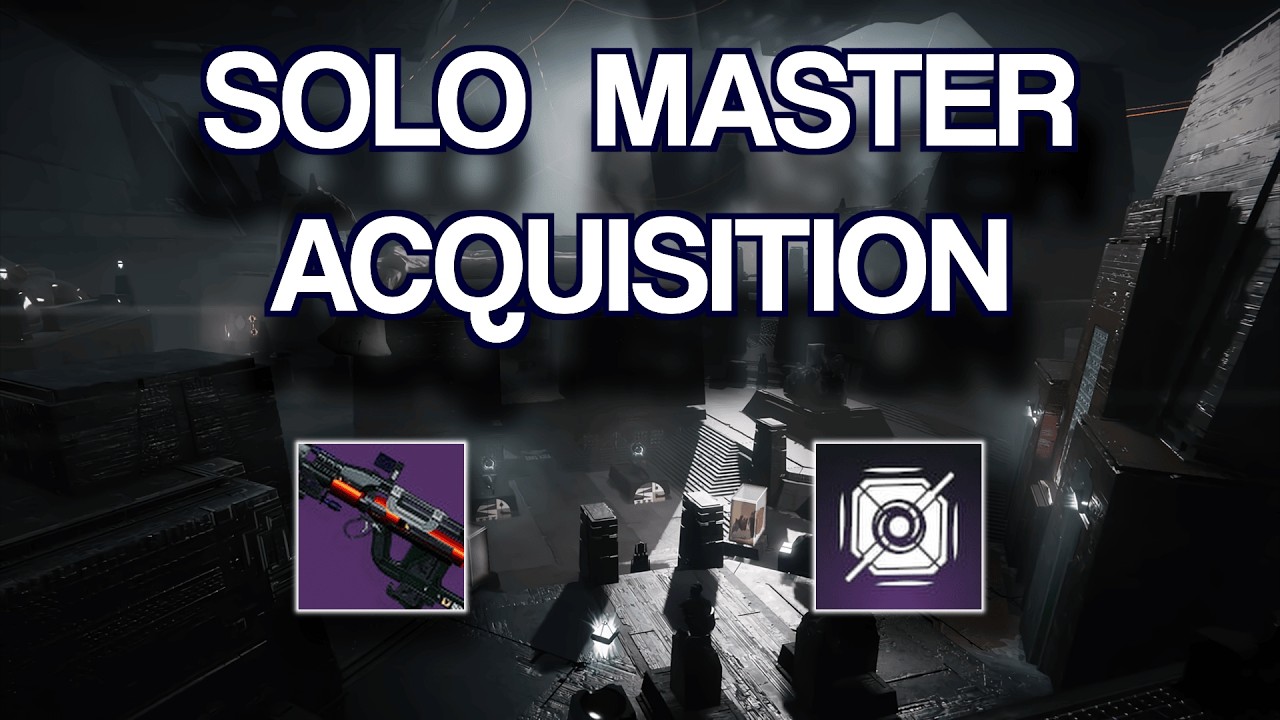 Solo Master Acquisition / Void Warlock / Renegades