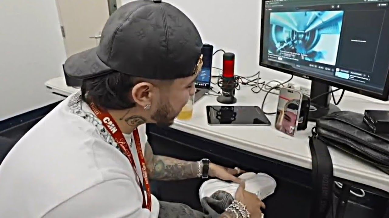 WESTCOL HABLA POR VIDEOLLAMADA CON CRIS MJ 
