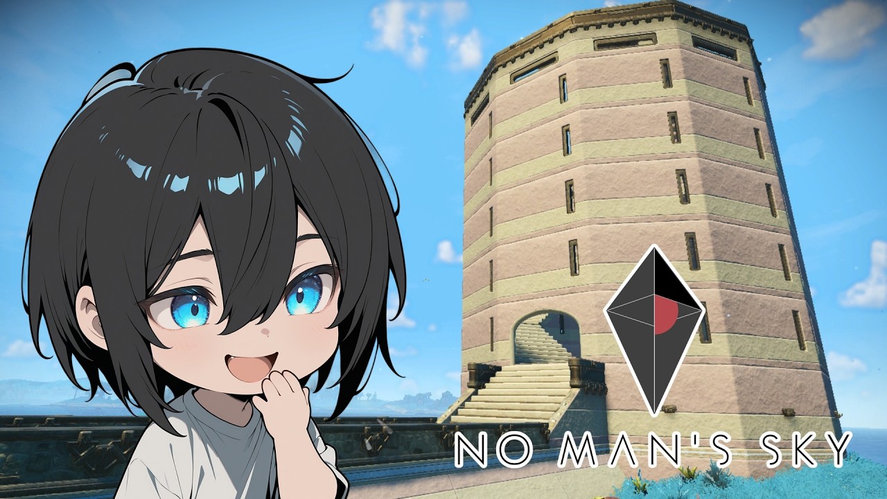 #37 【No Man’s Sky】家のはずがなぜか塔を作ることになった