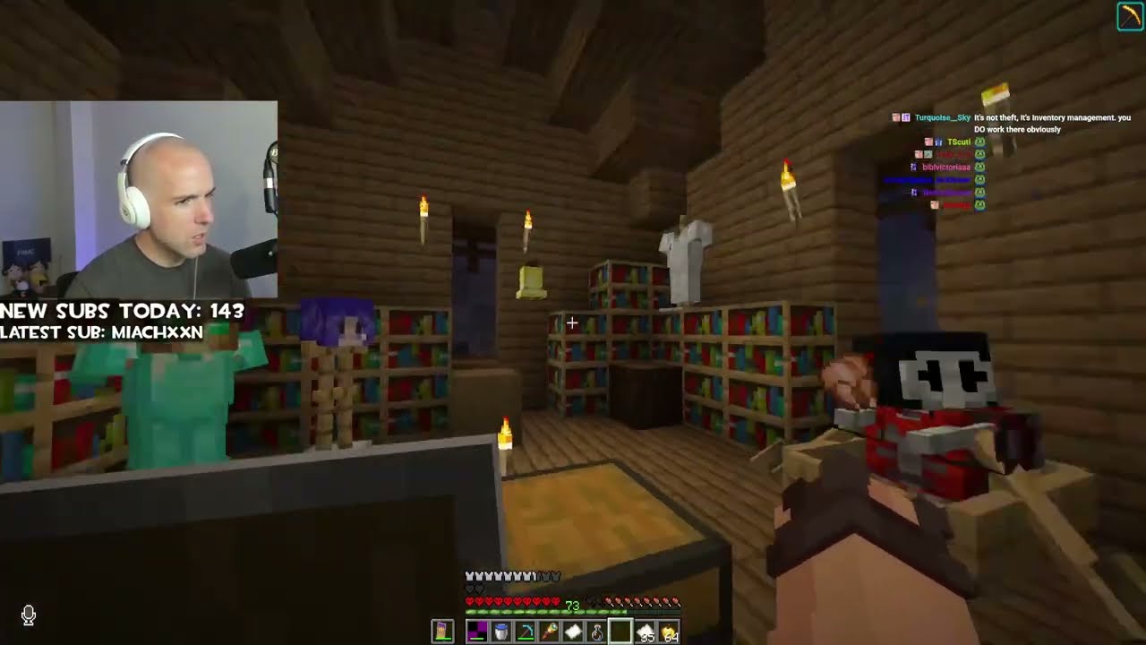 Minecraft - The Realm - FIREWORKS