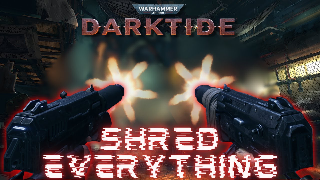 Auric Shredder - Hive Scum Bullet Hose | Darktide gameplay