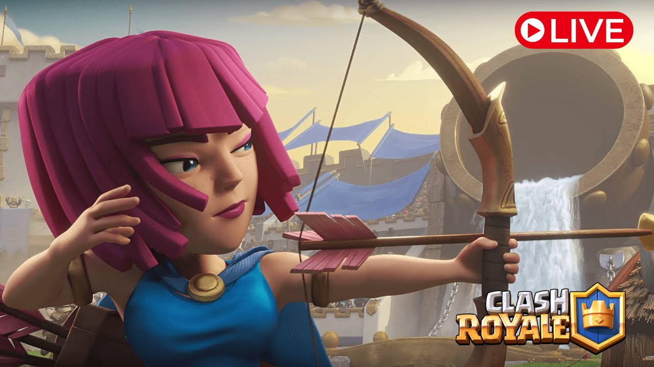 Rank Push to 4500 Clash Royale live stream India