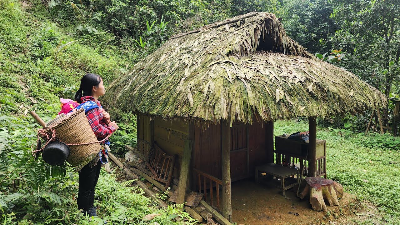 A single mother lives in an abandoned log cabin &ndash; a journey to start a new life.