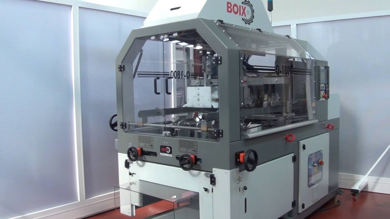 Q-1800: formando cajas Plaform ® / Forming Plaform ® boxes