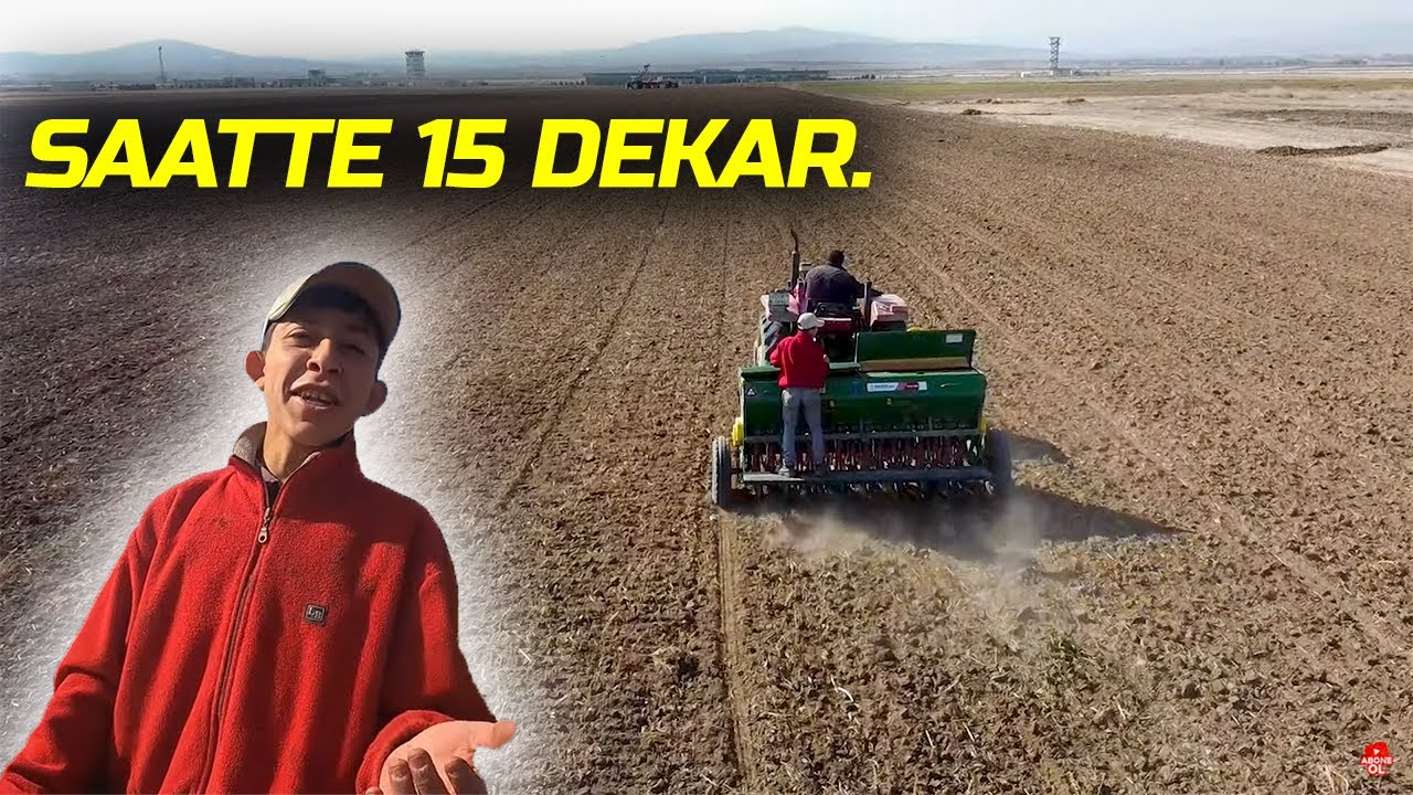DEKARA 40 KG BUĞDAY EKİLİR Mİ? EMİN BEY BUĞDAY TOHUMUMUZU TOPRAKLA BULUŞTURDUK.