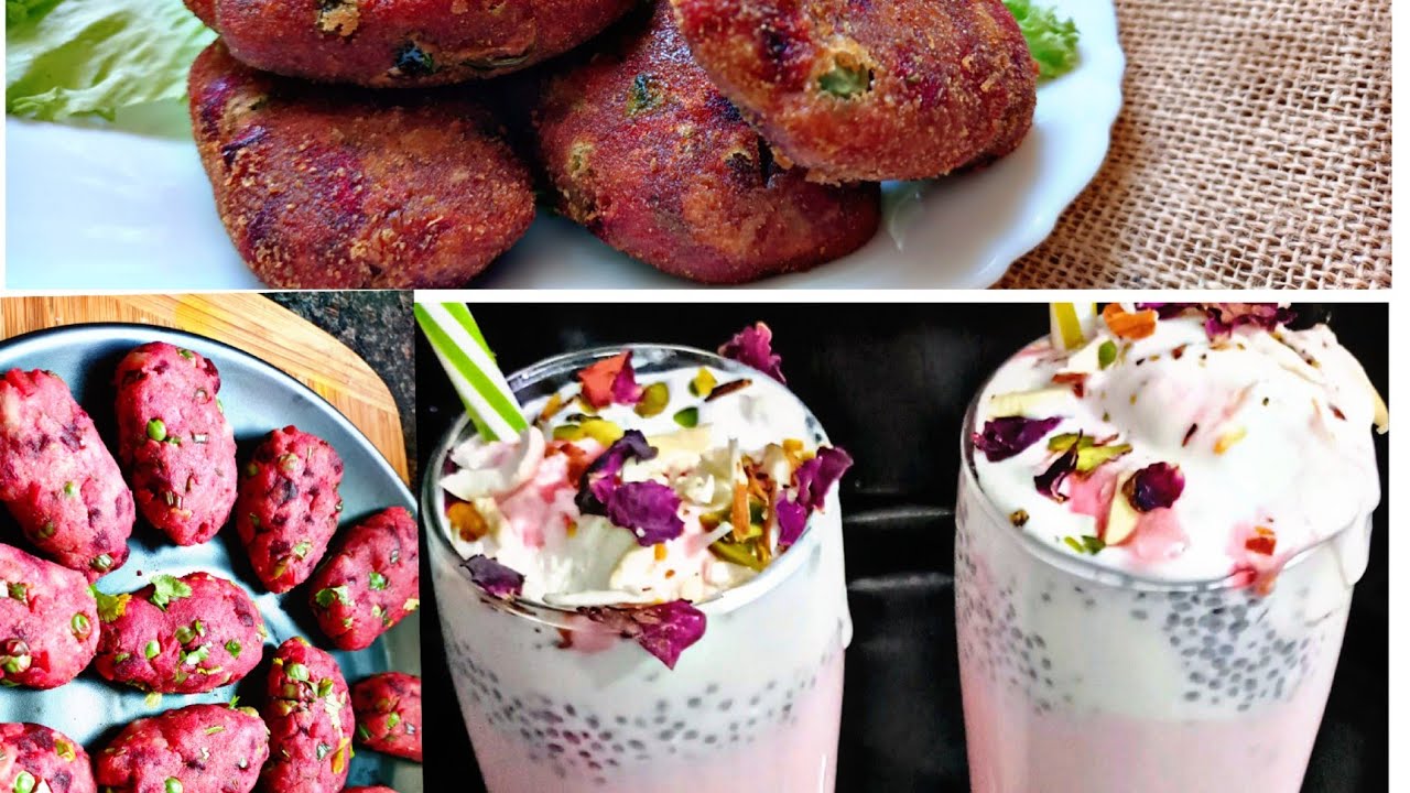 Railway veg Cutlet Recipe/ Evning Snacks recipe/ Creamy shake Recipe/rose shake/party recipe