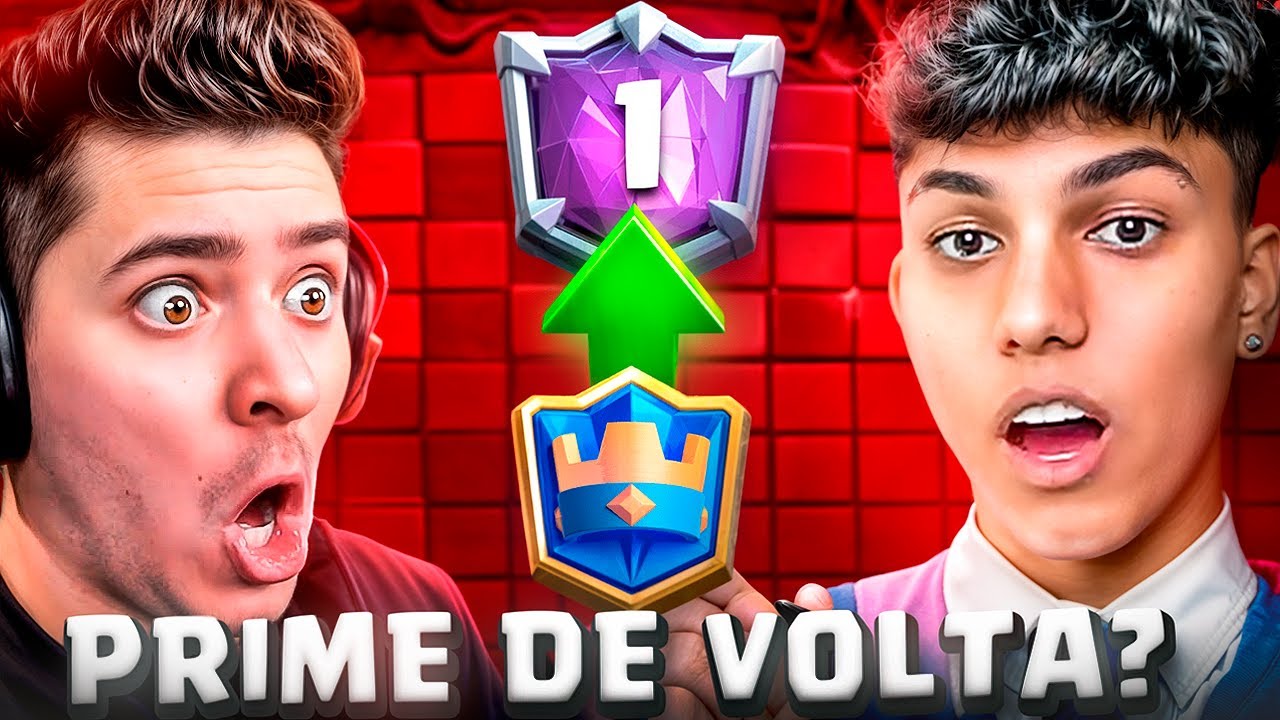 FUI COACH DO FLAKES POWER POR UM DIA NO CLASH ROYALE!