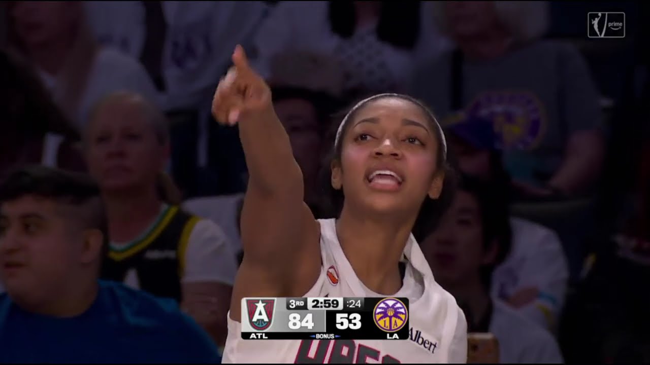 😱 S*X TOY thrown on court, Angel Reese points out perp to be ejected | WNBA women's basketball NBA