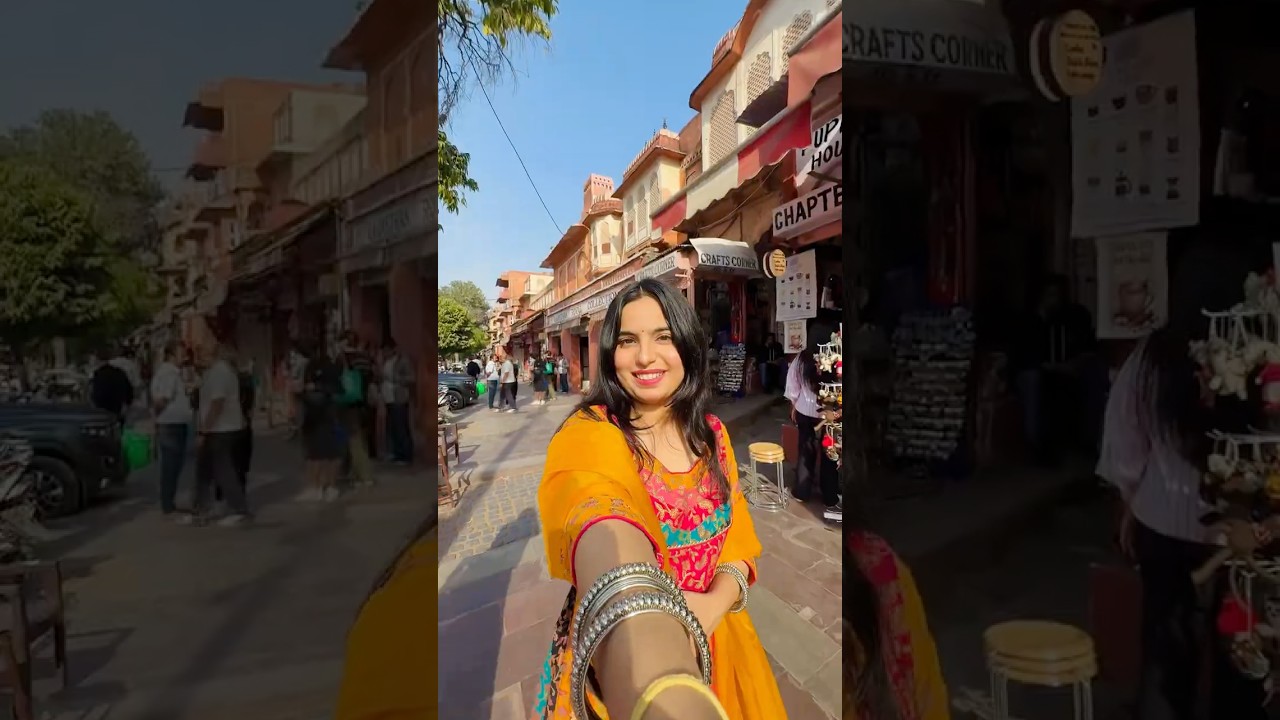 My First Visit to Jaipur 🤩🌷🪕✨#priyalkukreja #shorts #ytshorts