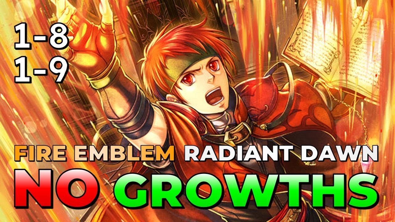 [Commentated] FE10 HM 0% growths chapters 1-8 and 1-9