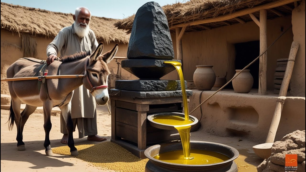 How Our Ancestors Made Oil 4,000 Years Ago | Cold Extraction