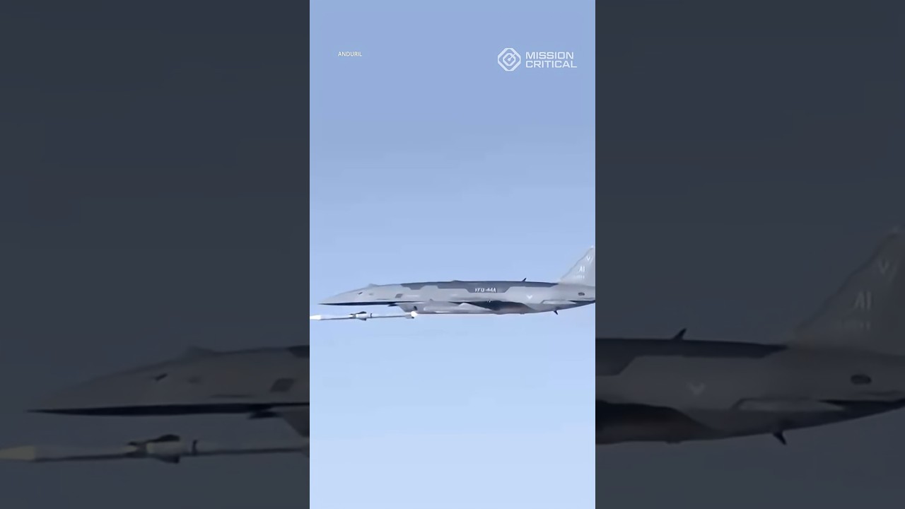Беспилотный ведомый Anduril &laquo;Fury&raquo; (он же YFQ-44A) впервые произвел пуск ракеты