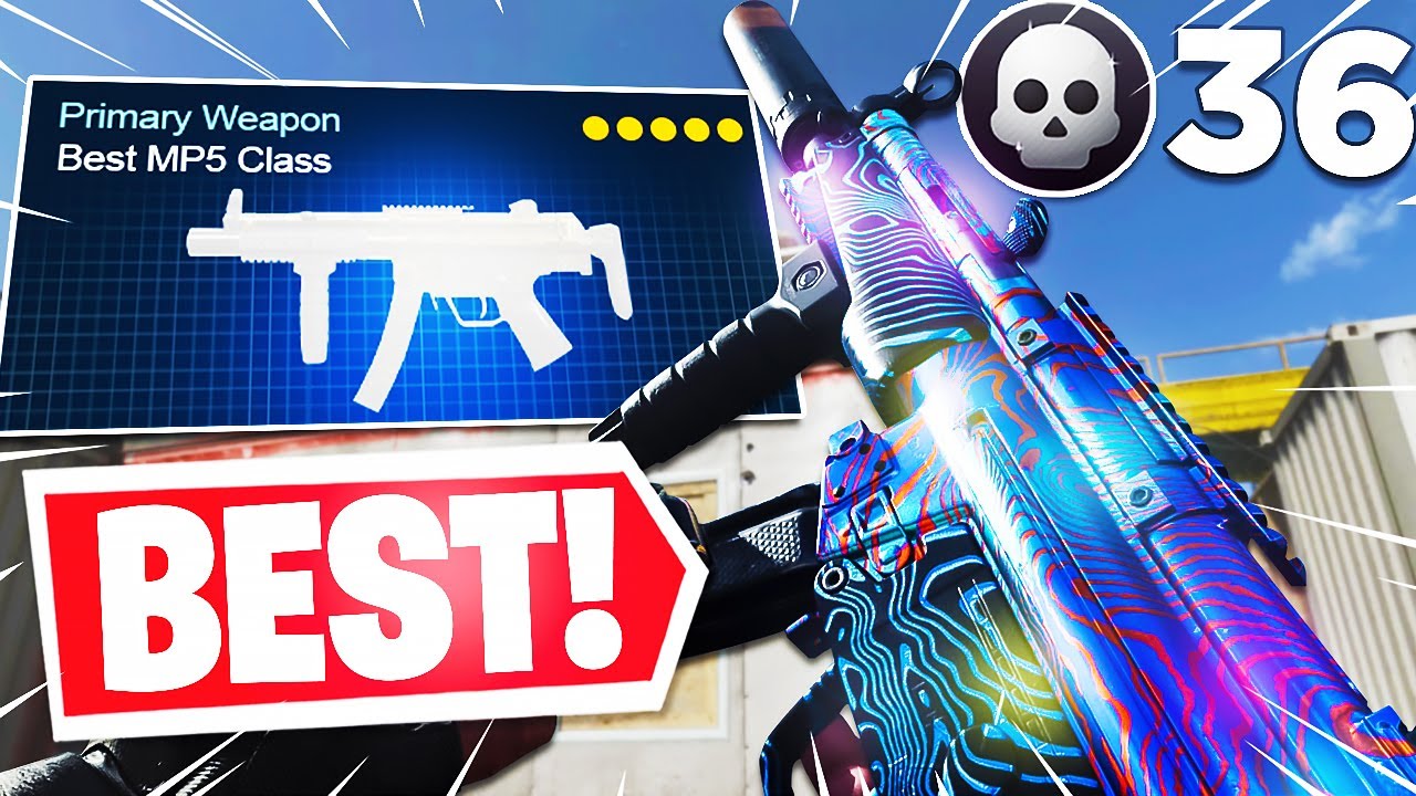 36 KILLS with my NEW OVERPOWERED MP5 SETUP! (Modern Warfare Warzone)
