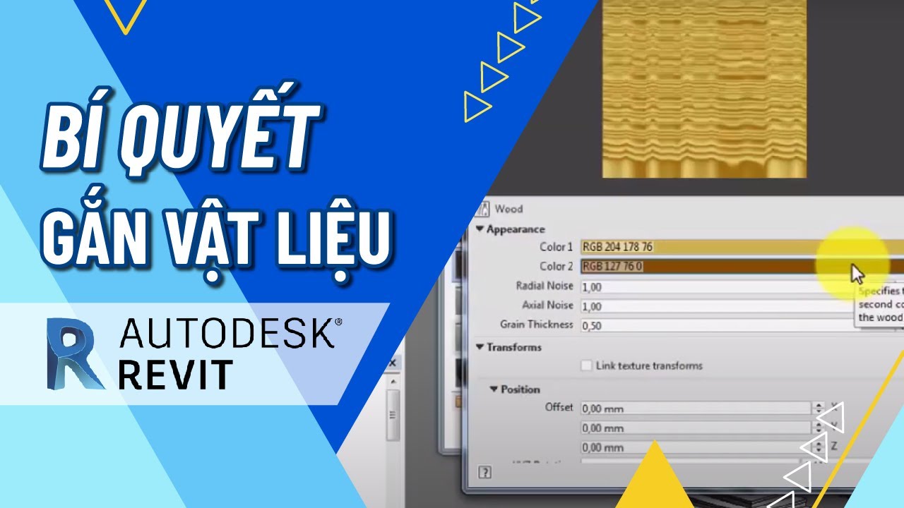 Bí Quyết Gắn Vật Liệu Trong Phần Mềm Revit