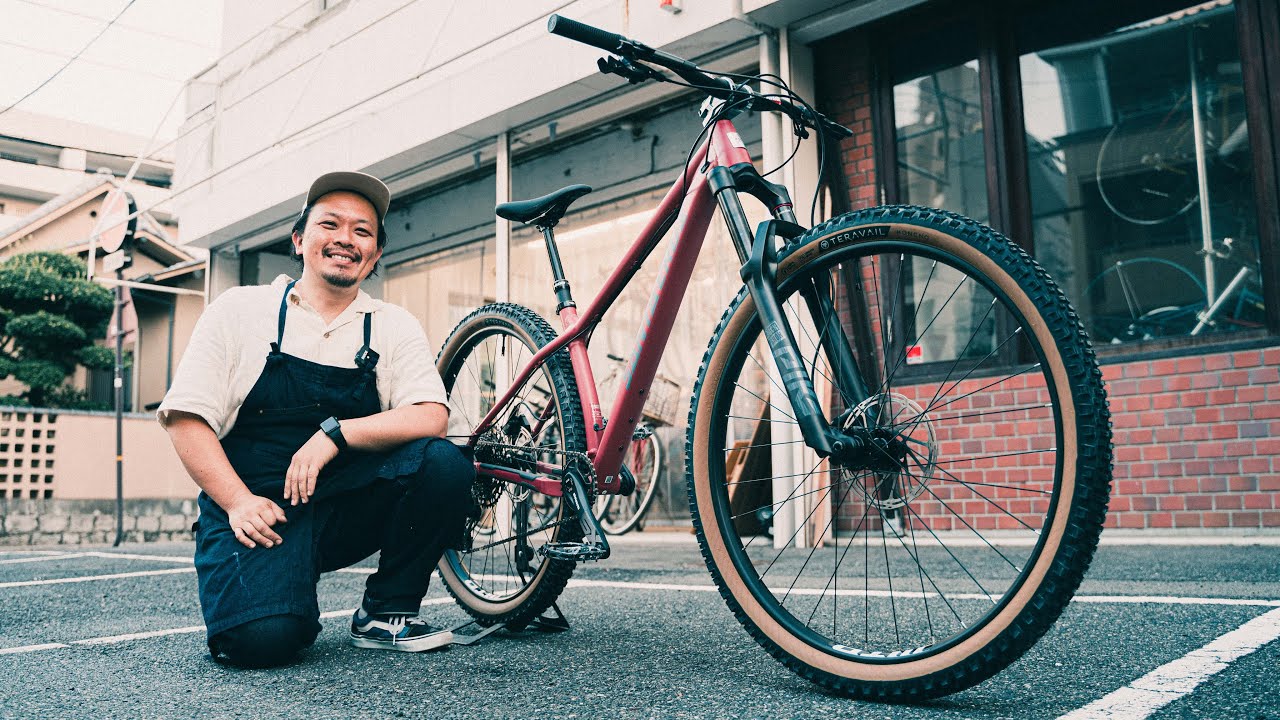 つるしのマウンテンバイクをカッコよくカスタムする方法。SANTACRUZ chameleon D-kitカスタム