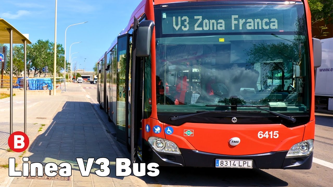 V3 Bus - Автобус из Барселоны - Полное путешествие