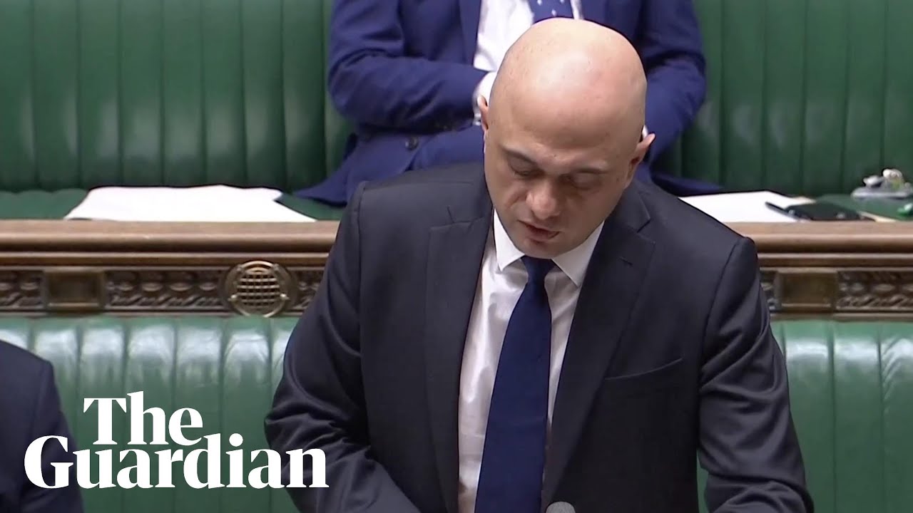Sajid Javid gives a statement on the NHS in parliament &ndash; watch live