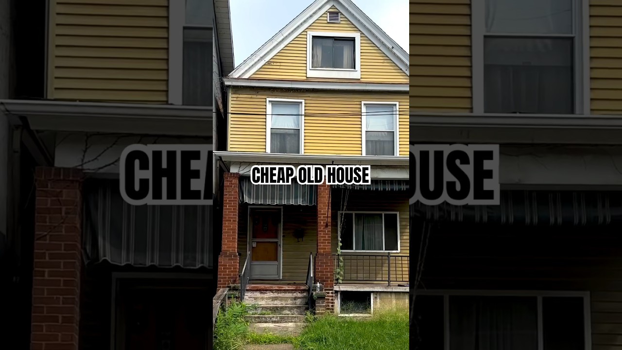 I bought a cheap old haunted house!!!