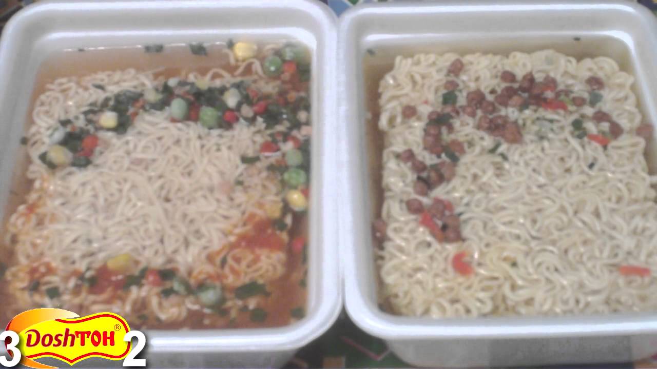 Доширак или Роллтон? Сравнение.