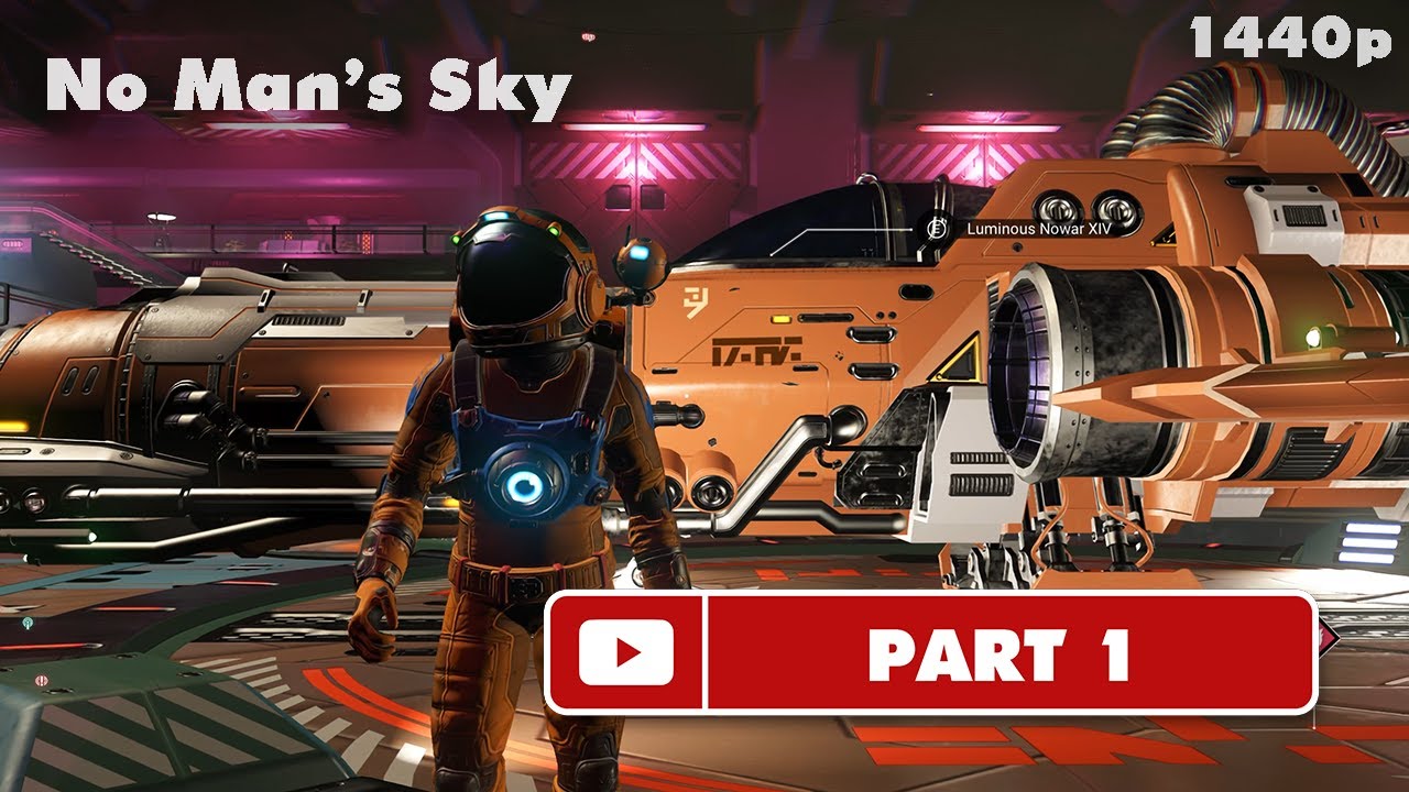 No Man's Sky Gameplay Walkthrough Part 1 - No Commentary