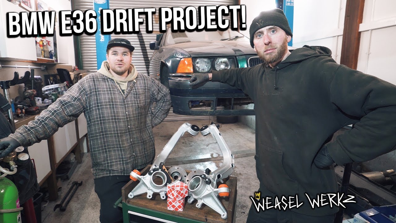 BMW E36 Drift Project EP 3 | CUSTOM Rear End Suspension!
