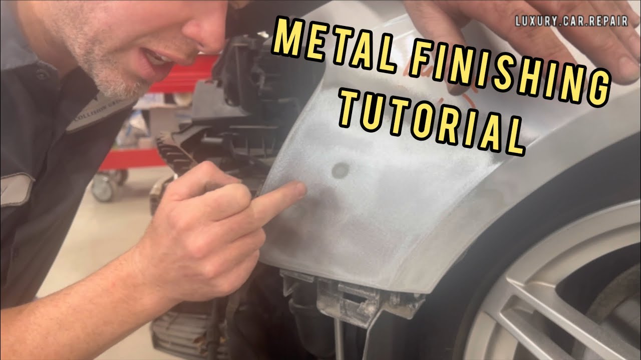 METAL FINISHING TUTORIAL- Audi repair