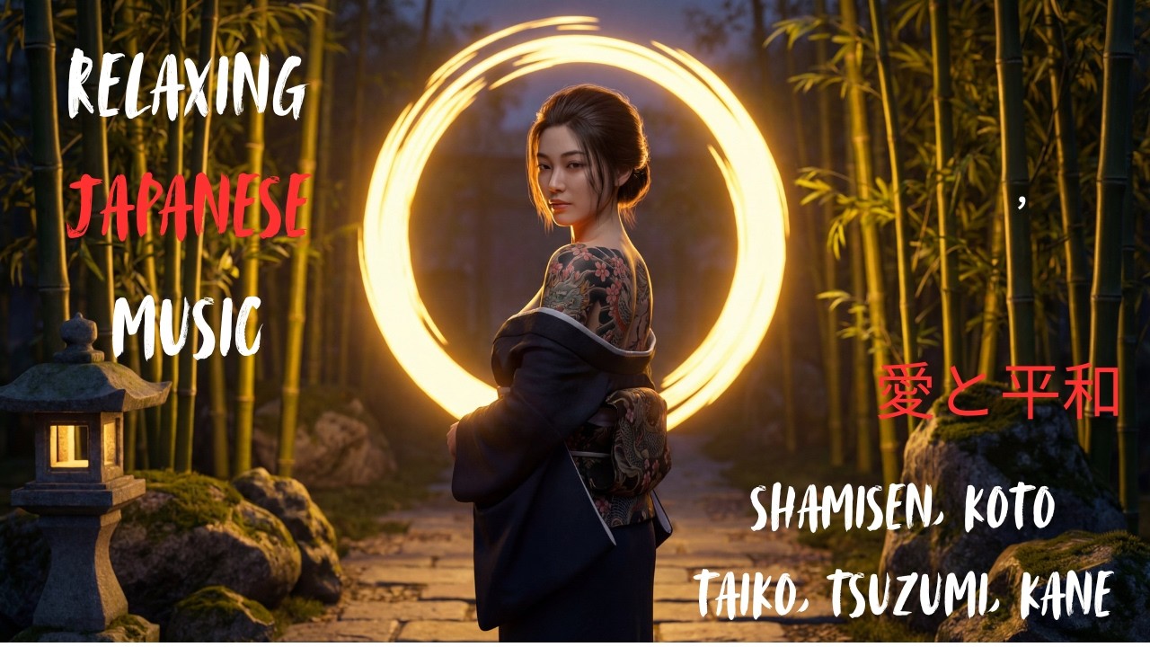 Beautiful Japanese Music - Calm Your Mind..Calm Your Soul..
