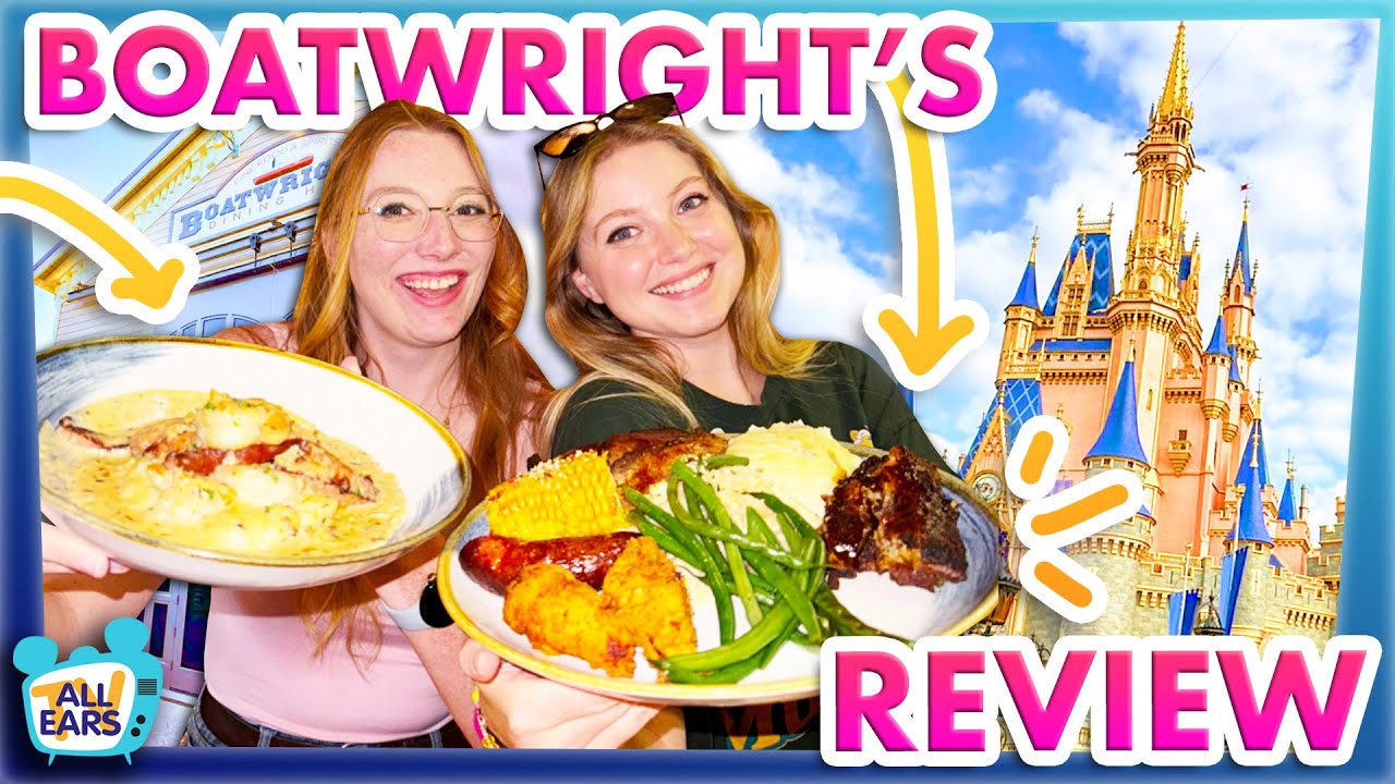 Eating EVERYTHING In Disney World CHALLENGE -- Boatwright's Dining Hall Review