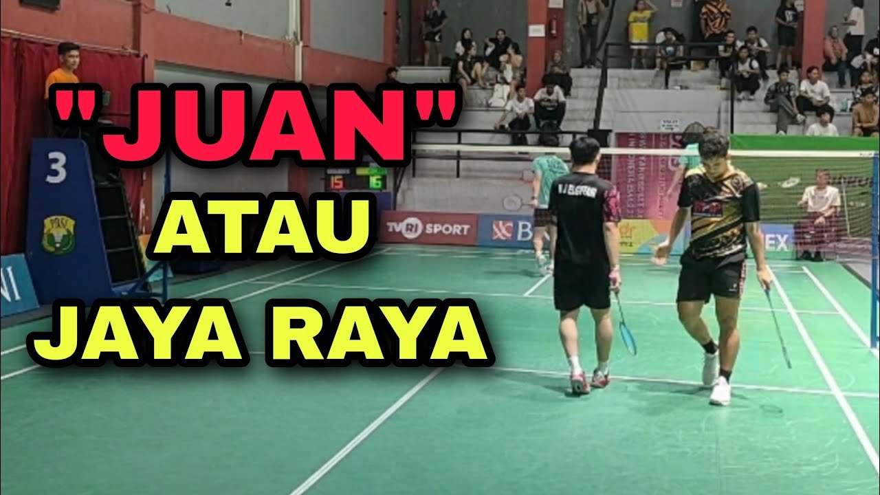 JUAN Bukan Lawan🔥Bertemu Atlet Club Besar JAYA RAYA JAKARTA‼️Sirnas A Jateng 2025