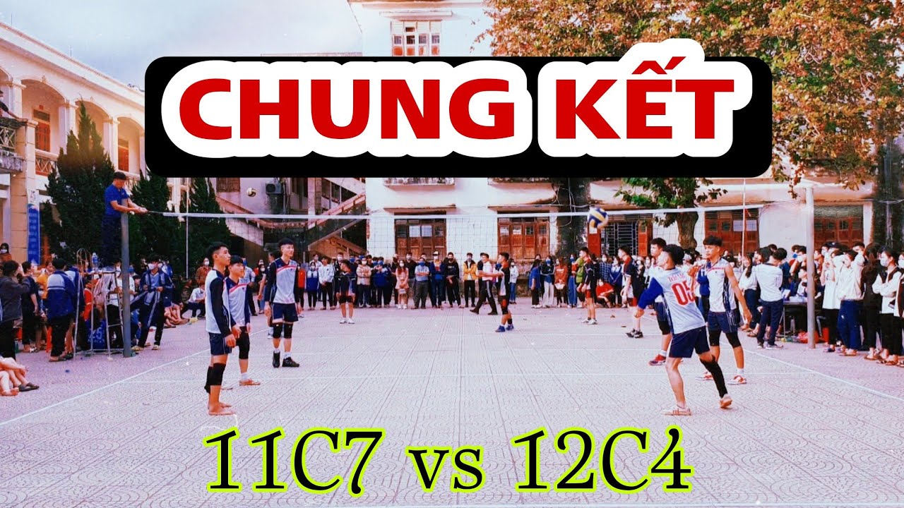Chung Kết Bóng Chuyền Nam THPT  Anh Sơn 3 : 12C4 - 11C7 - Trận Đấu Cảm Xúc !