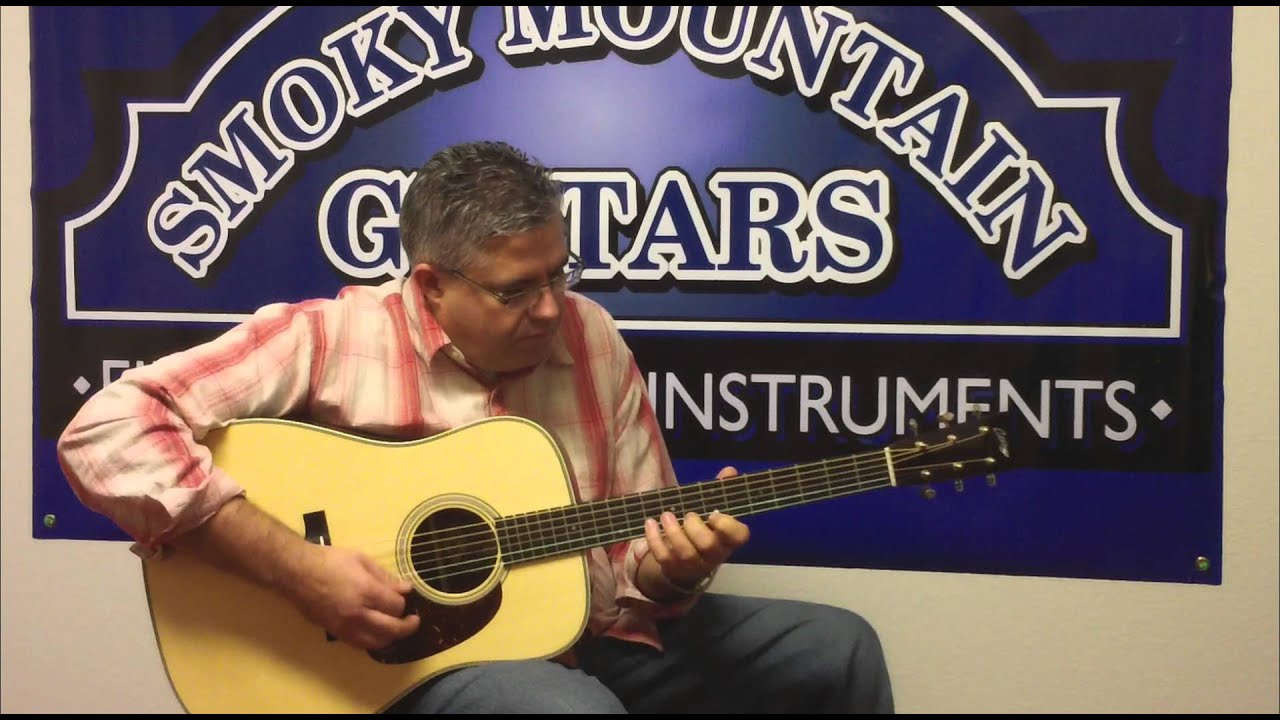 Kenny Smith plays Leather Britches at Smoky Mtn. Guitars