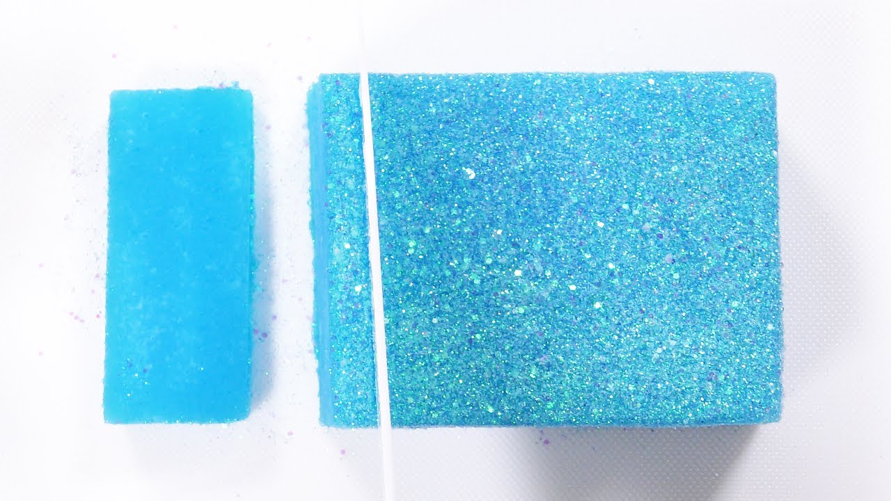 【DIY】キラキラなシャキシャキスライムの作り方【slime ASMR】