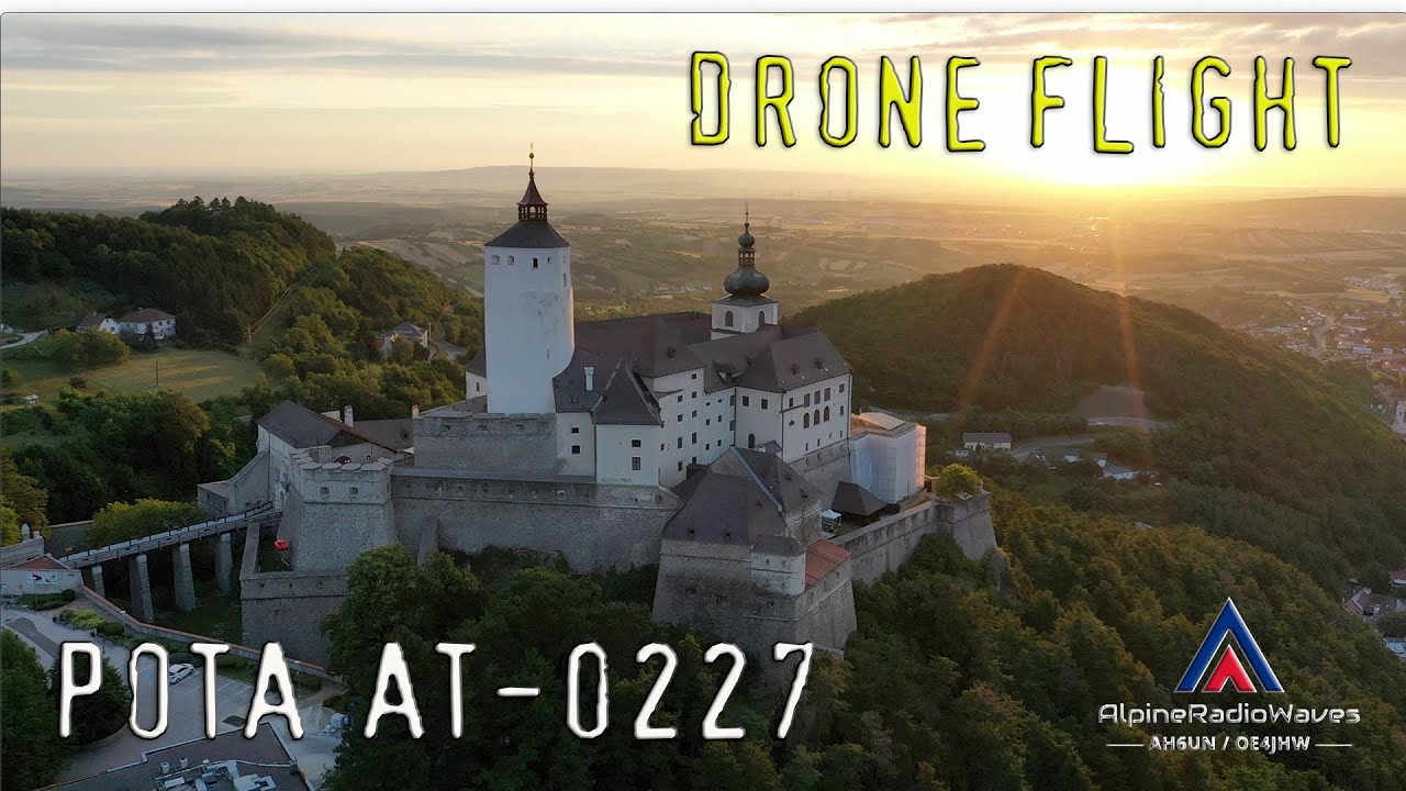 POTA Parks On The Air / AT-0227 Forchtenstein Castle Historic Site / drone flight