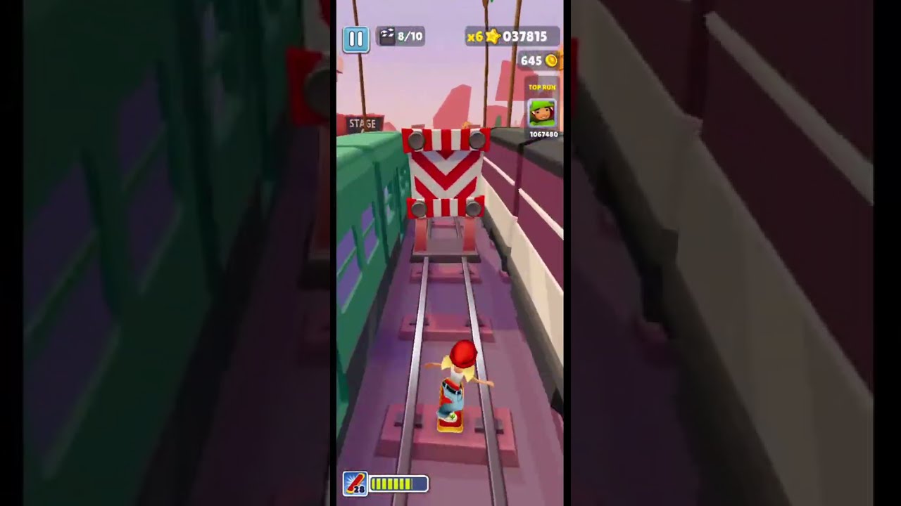 Subway Surfers Hard Gameplay 😮 #live #subwaysurfer