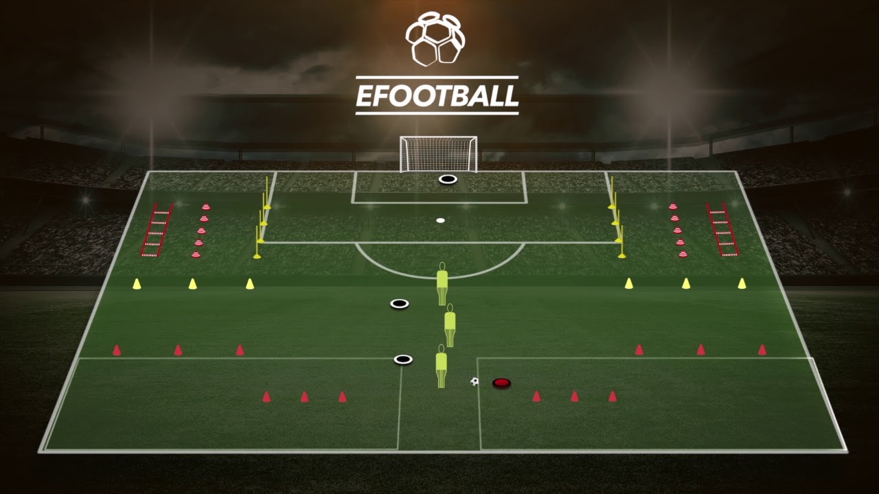 Fútbol: Circuito físico/técnico con finalización.