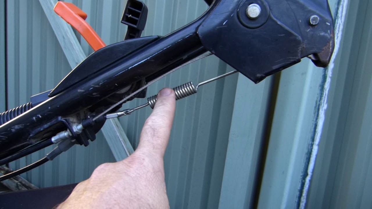 Honda 216 Drive cable adjustments