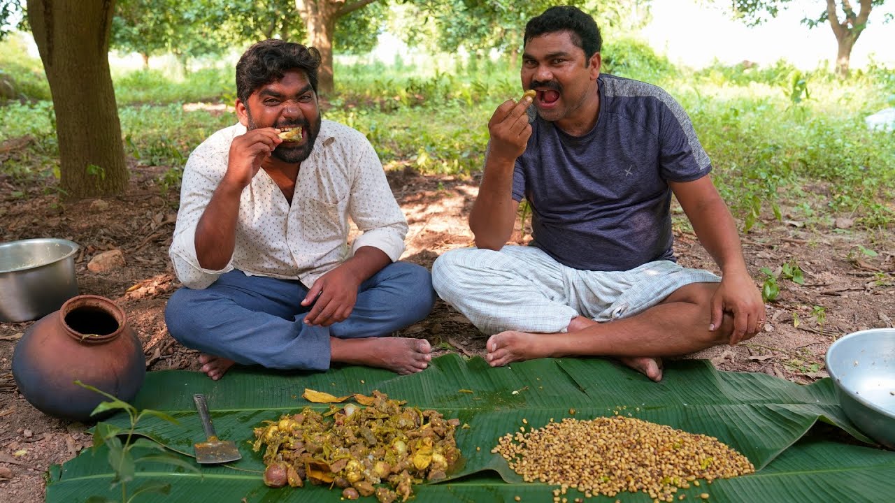 Kunda Mutton Gudal | Village Cooking | Anji mama tho Daawath