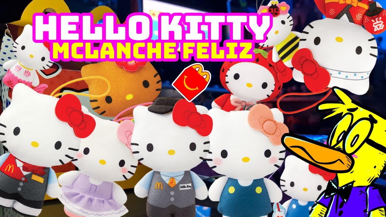 HELLO KITTY no Mc Lanche Feliz! 🌸🍔