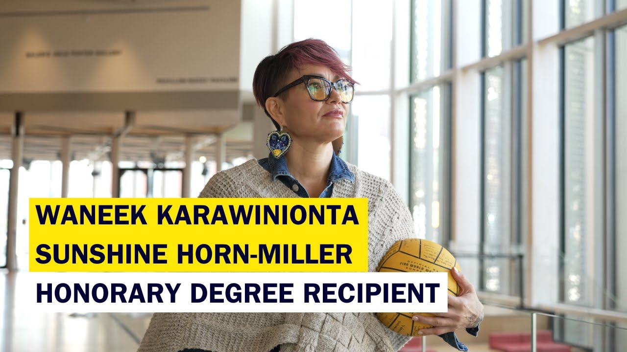 Waneek Horn-Miller, Humber Polytechnic Honorary Degree Recipient 2024