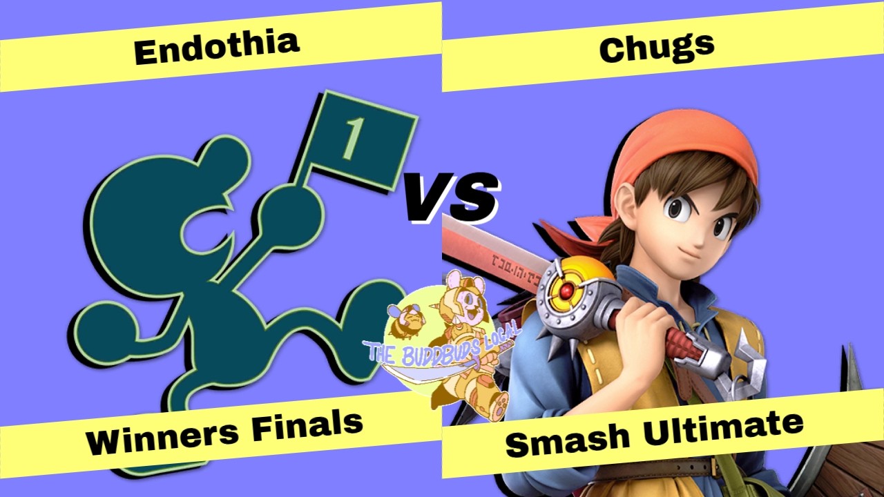 The BuddBuds Local #28: Winners Finals - Endothia (Mr. Game & Watch) Vs. Chugs (Hero) SSBU