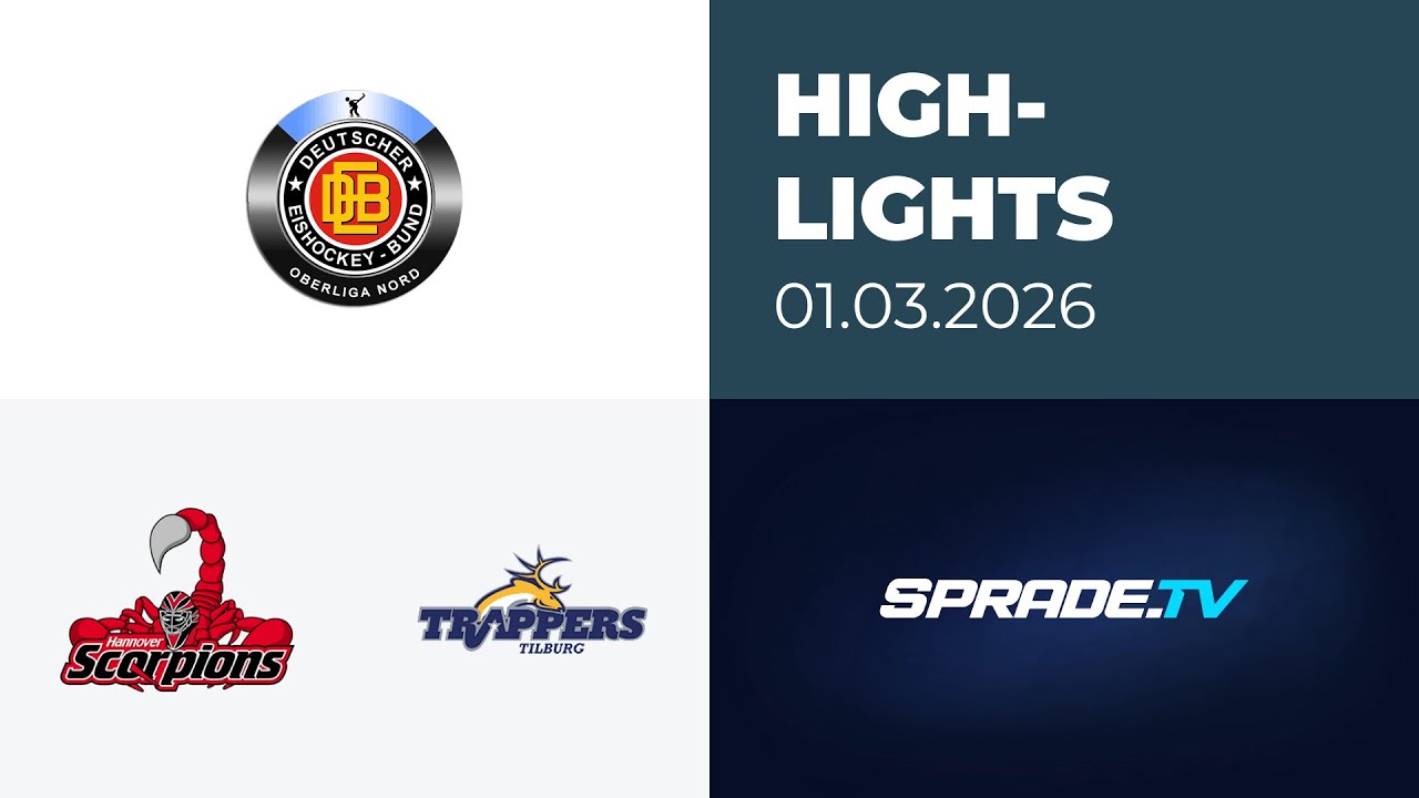 01.03.2026 - Highlights - Hannover Scorpions vs. Tilburg Trappers