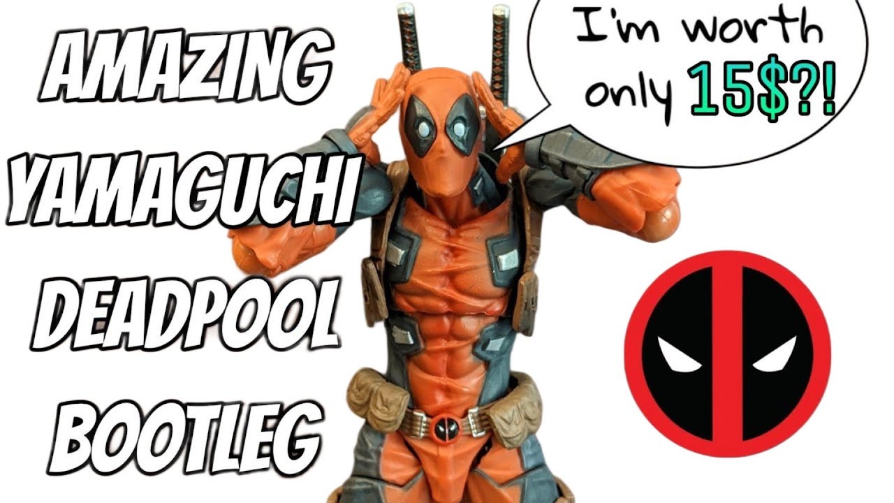 Revoltech Amazing Yamaguchi Bootleg/Knockoff Deadpool from Aliexpress (1/12 Action Figure Review)