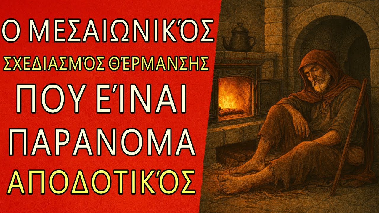 Ο μεσαιωνικός σχεδιασμός θέρμανσης που είναι ΠΑΡΑΝΟΜΑ αποδοτικός