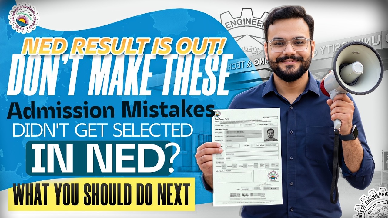 NED 2026 Result Announced | Admission Process | Merit Calculations | Merit List | KU Batch Starting
