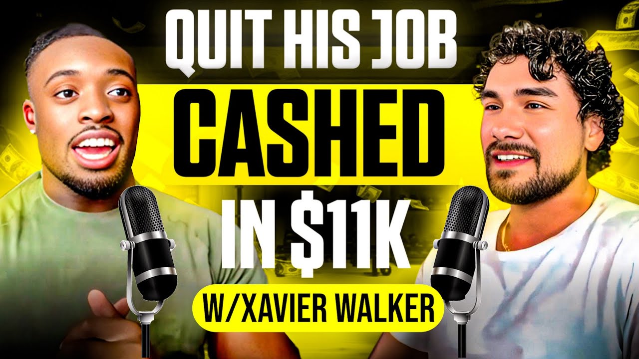 Quit His FullTime Job…Cashed In $11,000 | Client Interview w/Xavier Walker
